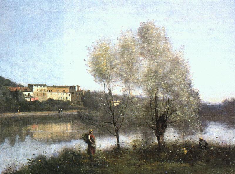  Jean Baptiste Camille  Corot Ville d'Avray Germany oil painting art